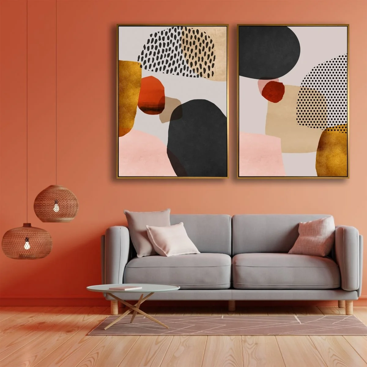 Happiness Canvas (Set of 2) - Image 3