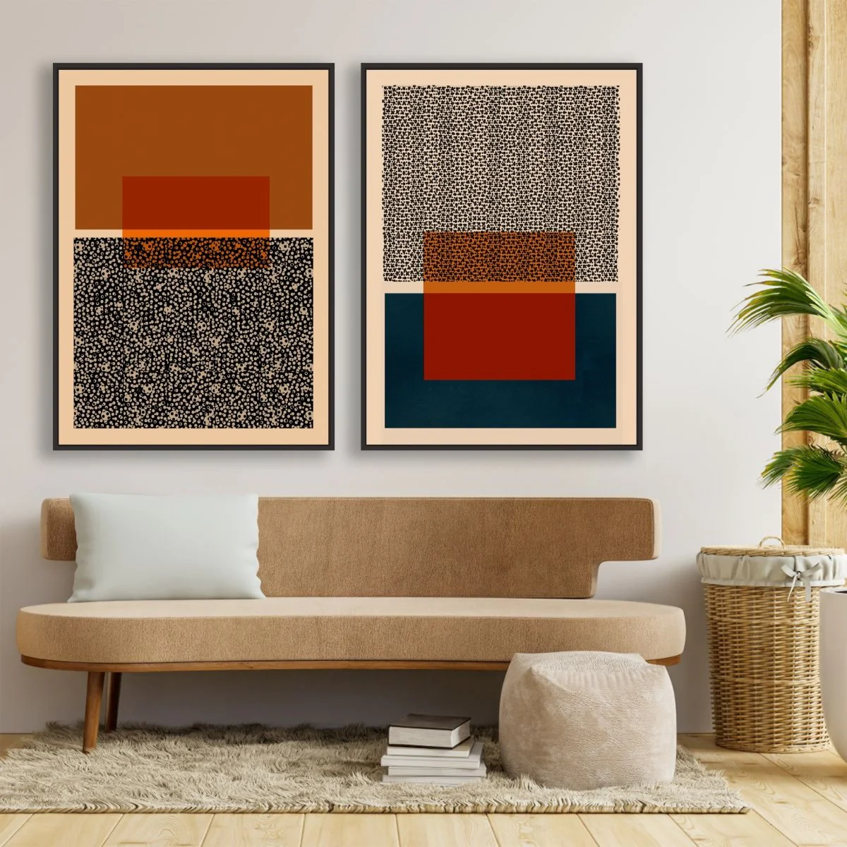 Patterns Canvas (Set of 2)
